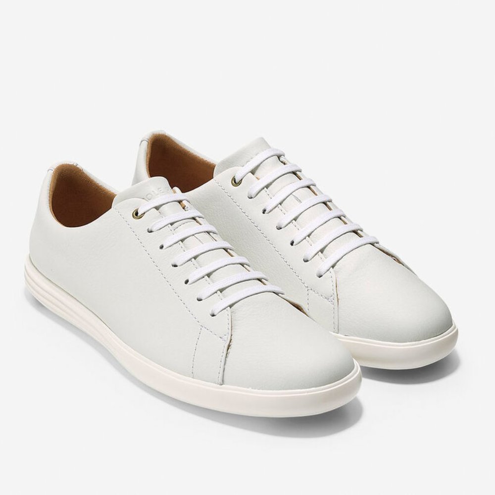 Cole Haan Grand Crosscourt Sneaker White Leather